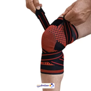 زانوبند ورزشی بند دار چسبی K-SPORT |مجله طبی