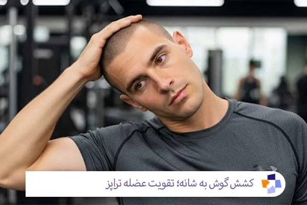 کشش عضله تراپز (گوش به شانه) | مجله طبی