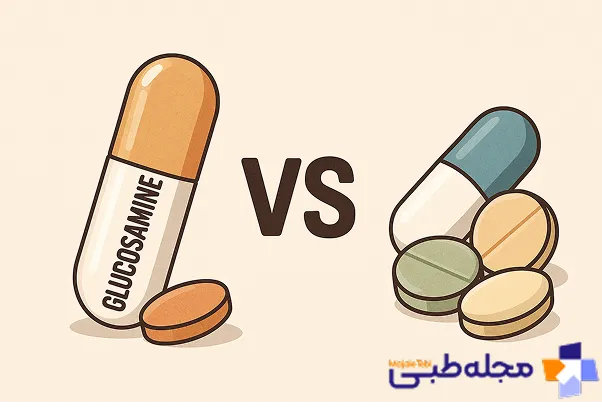 مقایسه گلوکزامین با داروهای ضدالتهاب | مجله طبی