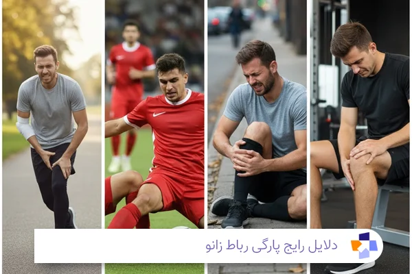 دلایل رایج پارگی رباط زانو | مجله طبی