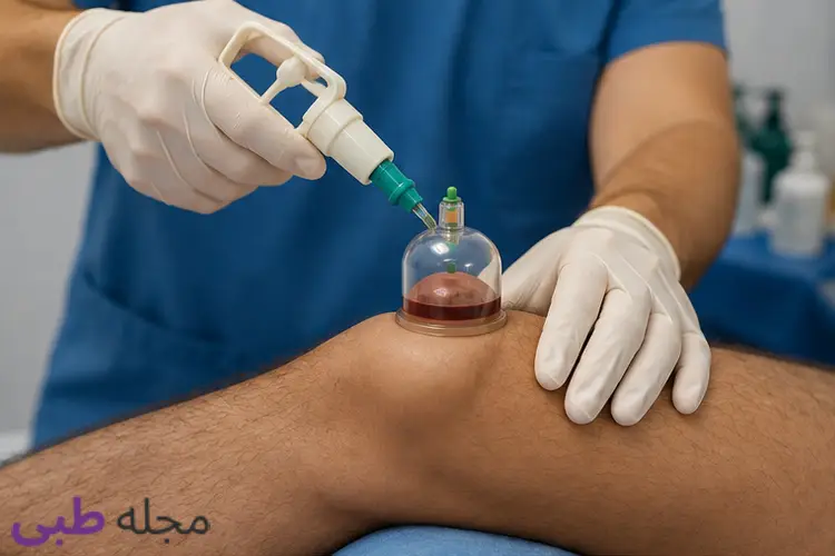 تاثیر حجامت زانو در کاهش درد