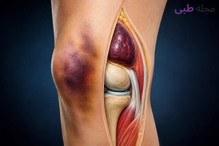 همه چیز درباره کبود شدن زانو