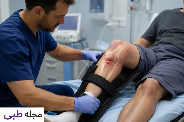 عوارض احتمالی شکستگی زانو